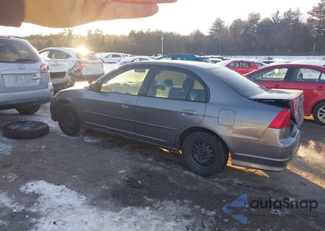 2004 Honda Civic Lx z USA, uszkodzony, nr VIN 2HGES16574H641609